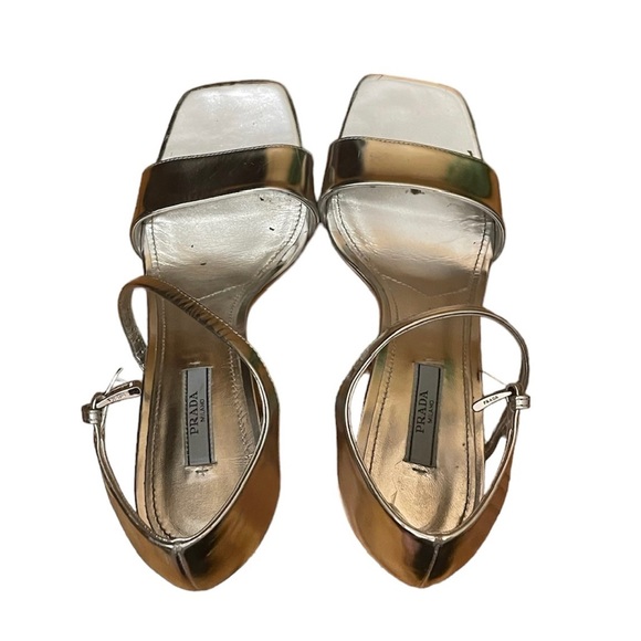 Prada silver sandals - Picture 3 of 5